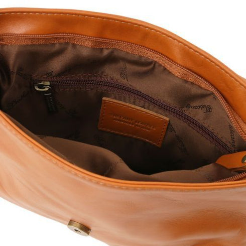 TL Bag - Soft leather shoulder bag with tassel detail